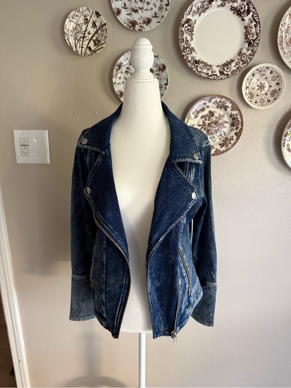 Denim Moto Jacket